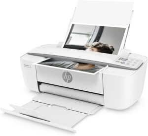 Stampante Multifunzione Inkjet HP DeskJet 3750 Stampa Scannerizza Fotocopia Wi-Fi Wi-Fi Direct 19 PPM dimensioni ridotte colore Grigio Perla