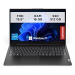Notebook 15,6" Lenovo V15 G5 IRL i5-13420H 16GB DDR5 512GB SSD NVMe Windows 11 Pro + Ms Office 2024